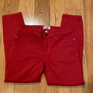 Lakeview Denim Red Jeans